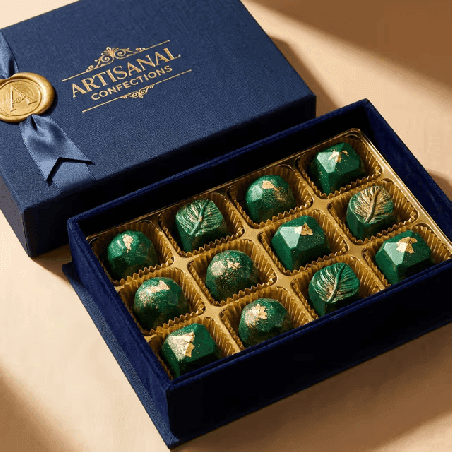 Luxury Hand Painted Chocolate Box