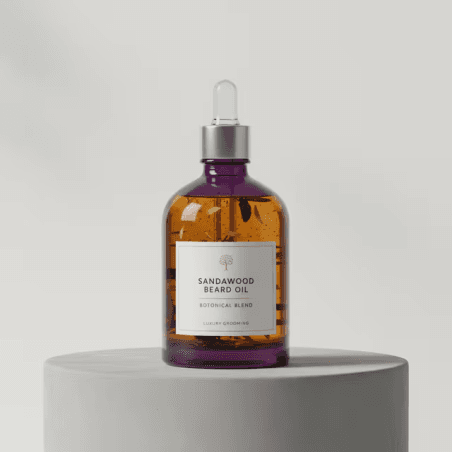 Sérum visage effet verre ambré